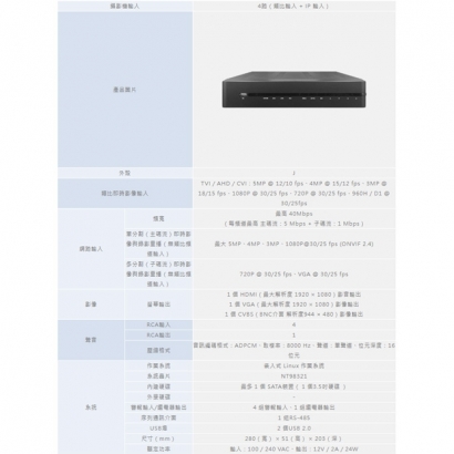 ICATCH 可取 KMQ-0428MU-J 4CH類比監控主機.1.jpg ICATCH 可取 KMQ-0428MU-J 4CH類比監控主機.1.jpg