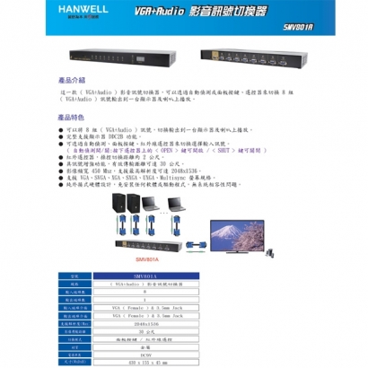 HANWELL SMV801A 8x1 VGA_Audio 訊號切換器.1.jpg HANWELL SMV801A 8x1 VGA_Audio 訊號切換器.1.jpg