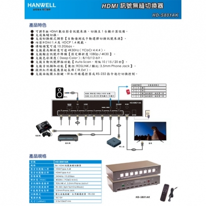 HANWELL HD-S801AK 8x1 HDMI 訊號切換器 _ 4K30Hz _.1.jpg