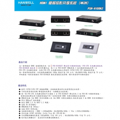 HANWELL PSN-H100K2 網線型。投影機 簡報共享器 _ 1080p 4K60Hz _.1.jpg HANWELL PSN-H100K2 網線型。投影機 簡報共享器 _ 1080p 4K60Hz _.1.jpg