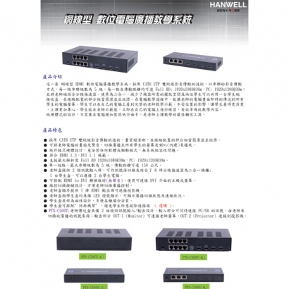 HANWELL PTS-C500 單向網線型數位電腦廣播教學系統.1.jpg HANWELL PTS-C500 單向網線型數位電腦廣播教學系統.1.jpg