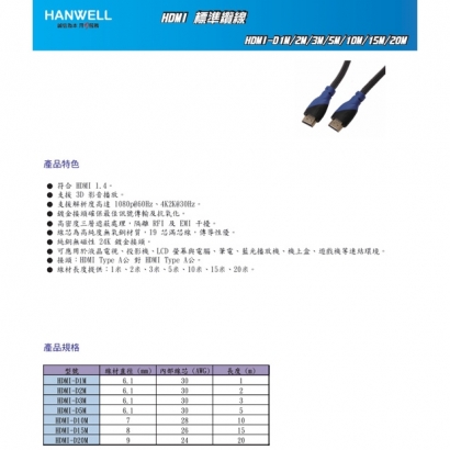 HANWELL HDMI-D HDMI 影音傳輸線.1.jpg HANWELL HDMI-D HDMI 影音傳輸線.1.jpg