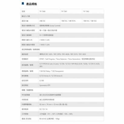TONNET TP736X 1埠/2埠網路電話閘道器.1.jpg TONNET TP736X 1埠/2埠網路電話閘道器.1.jpg