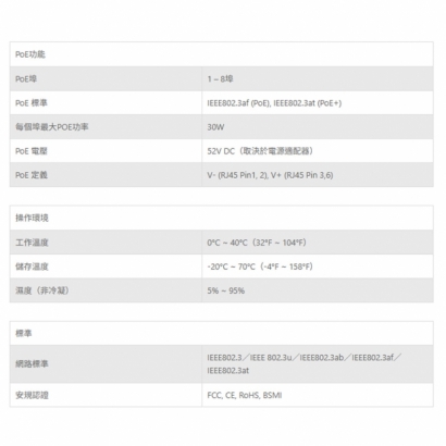 TONNET TPN0802-130 8埠非網管PoE網路交換器.2.jpg